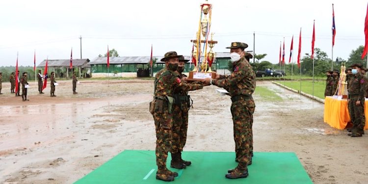 မြောက်ပိုင်းတိုင်းစစ်ဌာနချုပ်မှ တပ်မှူးများကို အရေးယူ