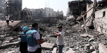 သတင်းစီးဆင်းရေး အသက်အန္တရာယ်ကြားက ဂါဇာသတင်းထောက်များ