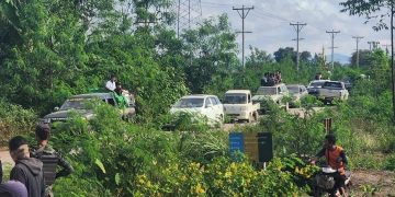 လွိုင်ကော်ဒေသခံ ၈၀ ရာခိုင်နှုန်း မြို့ကို စွန့်ခွာ