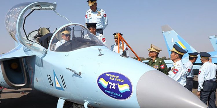 လေကြောင်းပစ်ကူကို စစ်ကောင်စီ နေရာတိုင်း မပေးနိုင်တော့