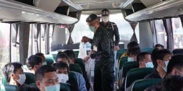 အများအပြား ပြန်လွတ်လာသော်လည်း လောက်ကိုင်တွင် ထိုင်း ၃၀ ခန့် ပိတ်မိနေဆဲ