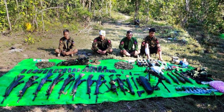 မတ္တရာနယ်မှ စစ်စခန်း TNLA နှင့် မန္တလေး PDF သိမ်းပိုက်