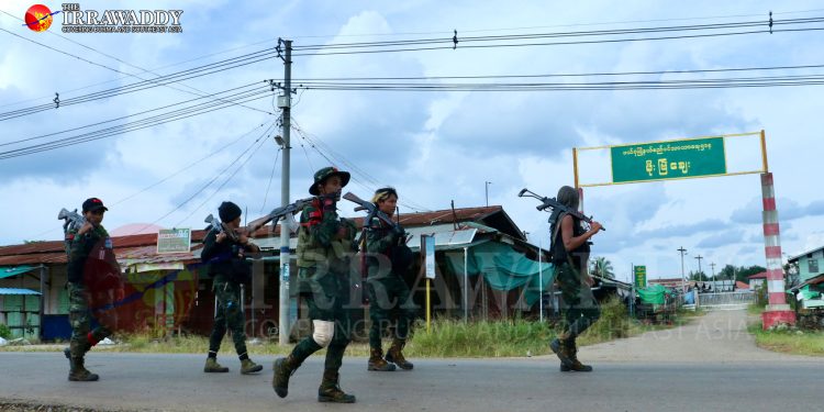 တော်လှန်ရေးတပ်တွေ ထိန်းချုပ်ထားတဲ့ မိုးဗြဲ
