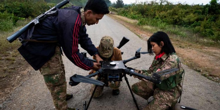 “ဒရုန်းတွေက ကျနော်တို့ လေတပ်ပဲ”