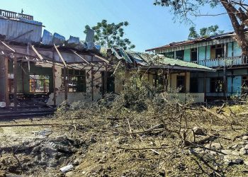 မျက်မြင်သက်သေတွေ ပြောတဲ့ ကနန်ကျေးရွာ လေကြောင်းတိုက်ခိုက်ခံရမှု