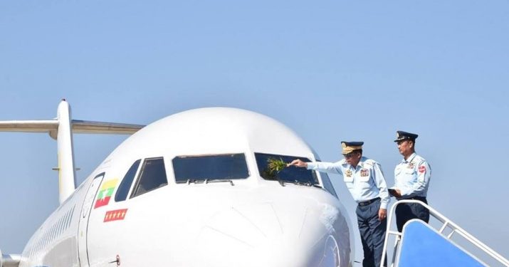 နံပါတ် ၁ တပ်မရတဲ့ စစ်ခေါင်းဆောင် မင်းအောင်လှိုင်ရဲ့ လေယာဉ် နှစ်စီး