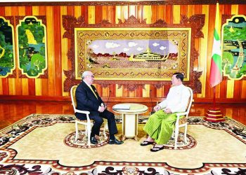 ရုရှားရုပ်သံက စစ်ခေါင်းဆောင် မင်းအောင်လှိုင်ရဲ့ “မိုးလုံးပြည့် မုသာဝါဒ”