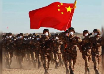 မြန်မာနယ်စပ်အနီး တရုတ် စစ်ရေးလေ့ကျင့်