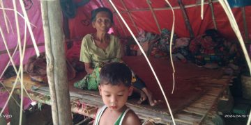 အညာ စစ်ဘေးရှောင် ၁.၂ သန်း မီးဖိုလို ပူသည့် ယာယီတဲများတွင် နေကြရ