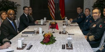 တရုတ်နှင့် အမေရိကန် တင်းမာမှု မြင့်မားနေစဉ် ရှန်ဂရီလာ ဆွေးနွေးပွဲ ကျင်းပ