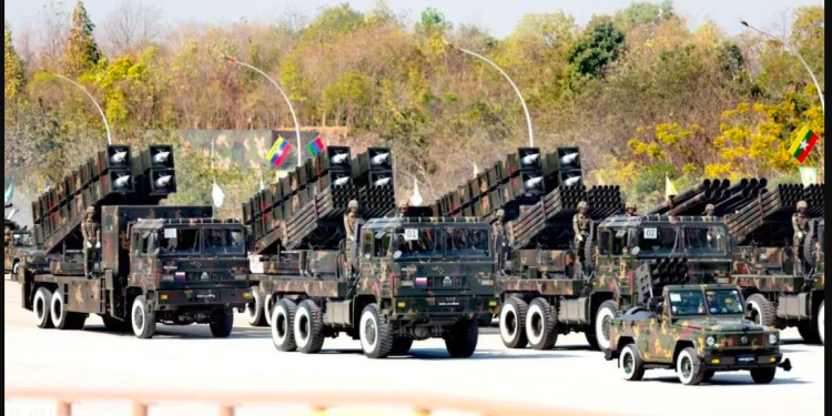 နောင်ချိုရှိ  နောက်ဆုံးကျန်သည့် ၆၀၆ ဒုံးတပ်ရင်း TNLA သိမ်း