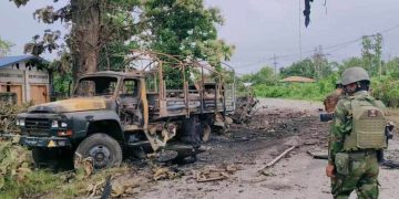 ဗန်းမော်ကို မြေပြင်စစ်ကူလမ်းကြောင်း ဖြတ်တောက်ထားဟု KIA ပြော