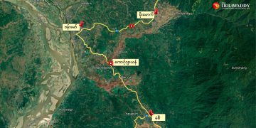 ဗန်းမော်တဝိုက် စစ်တပ် ပြန်စစ်ဆင်