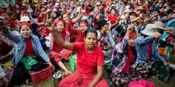 မြန်မာအလုပ်သမား လှုပ်ရှားမှု ရက်စက်ကြမ်းကြုတ်စွာ လက်စားချေခံနေရ