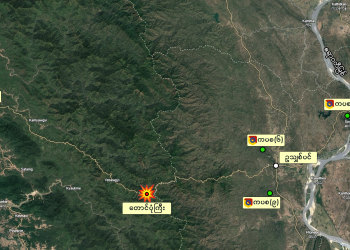 တောင်ကုတ်- ပန်းတောင်း နယ်ခြားဂိတ်အနီး တိုက်ပွဲဖြစ်