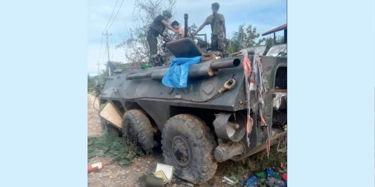 ဗန်းမော်အမြောက်တပ်ကို သိမ်း၍ စကခ ၂၁ အား KIA စစ်ရှိန်မြှင့်