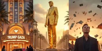 ထရမ့်ရဲ့ ဂါဇာ AI ဗီဒီယိုကြောင့် ပါလက်စတိုင်းတွေ ဒေါသထွက်