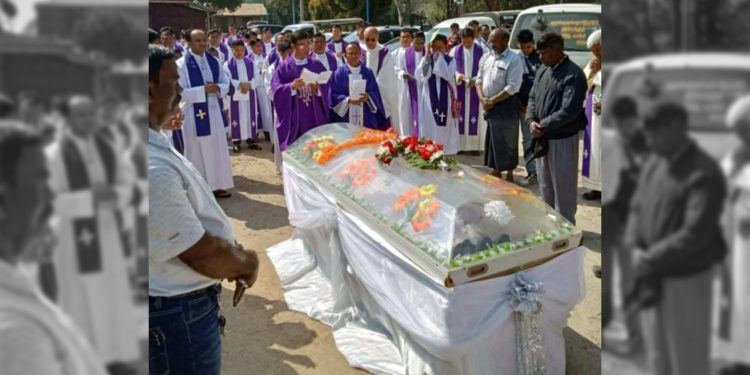 ကက်သလစ်ဘုန်းတော်ကြီး အသတ်ခံရမှု NUG ဝမ်းနည်းကြောင်း ဆို