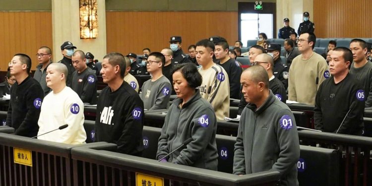 ကိုးကန့်နယ်ခြားစောင့်တွေကို တရုတ် ရုံးတင်ပြီ