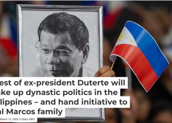 ဒူတာတေး အဖမ်းခံရခြင်းကြောင့် ဖိလစ်ပိုင်နိုင်ငံရေးတွင် မားကို့စ်မိသားစု အသာစီးရ