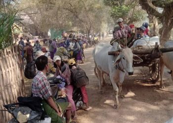 ရေစကြို ရေလယ်ကျွန်းဒေသမှ မြောင်ဘက်သို့အင်အားတိုး၍ စစ်ကြောင်းထိုးနေ