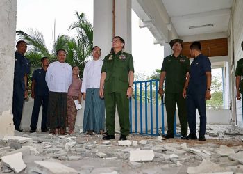 စစ်ကိုင်းငလျင်ကြီးမှာ စစ်တပ် ဘယ်လောက် ထိသလဲ