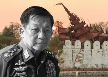 နိုင်ငံတကာ ငလျင်ဂရုဏာနဲ့ တရားဝင်ချင်နေတဲ့ စစ်ခေါင်းဆောင် မင်းအောင်လှိုင်