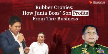 စစ်ခေါင်းဆောင် သားနှင့် ရာဘာခရိုနီများ ကားတာယာလုပ်ငန်းကို လက်ဝါးကြီးအုပ်