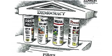 သတင်းစာလွတ်လပ်ခွင့် မရှိလျှင် ဒီမိုကရေစီ မရှိ