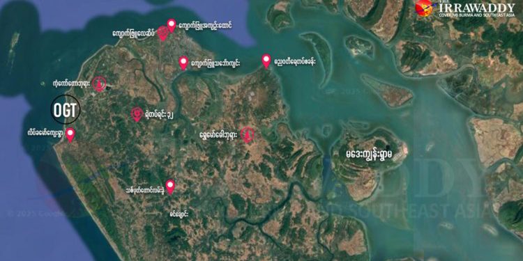 ကျောက်ဖြူကို စစ်ကောင်စီ အင်အားဖြည့်