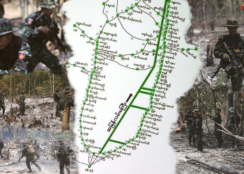 ၂၀၂၅ ခုနှစ် ပထမ ခြောက်လပတ် မြန်မာပြည်စစ်ရေး သုံးသပ်ချက် ၄