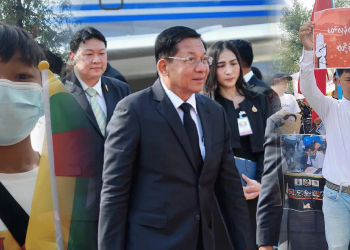 စစ်ကောင်စီလက်မအပ်ဖို့ ကယ်သူမျှော်နေရသည့် မြန်မာလုပ်သားနှစ်ဦး