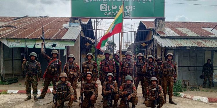 နောင်ချိုကို စစ်တပ် ပြန်ရ