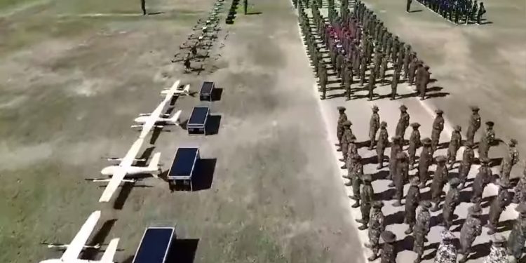 တရုတ်လုပ် ဒရုန်းများ အားကိုးပြီး စစ်အုပ်စု ပြန်ခေါင်းထောင်