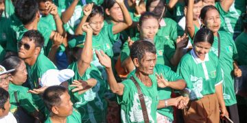 စစ်အုပ်စု ရွေးကောက်ပွဲအတုအကြို ကြံ့ဖွံ့ပါတီ မဲဆွယ်ပွဲ စတင်